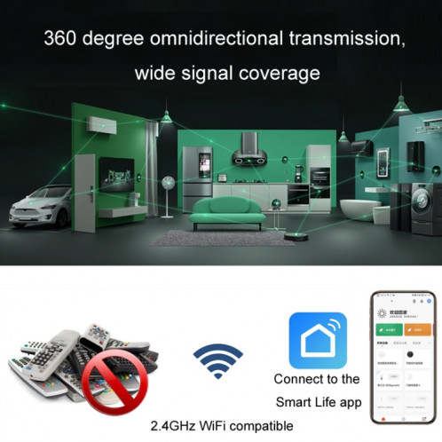 WIFI TV décodeur climatiseur télécommande intelligente télécommande infrarouge SH5712378-09