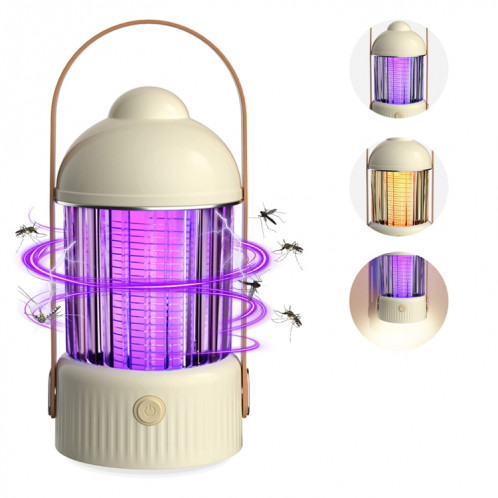 Lampe de camping en plein air anti-moustique de type veilleuse à choc électrique, spécification: 2000 mAh (jaune) SH702A150-011