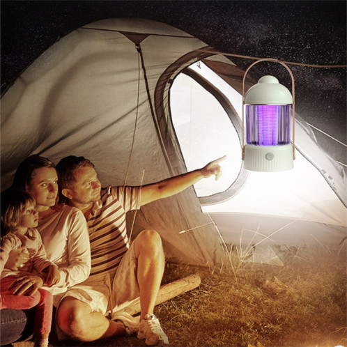 Type de choc électrique Lampe de camping en plein air anti-moustique pour veilleuse à la maison, spécifications: 2000 mAh (vert) SH702B956-011