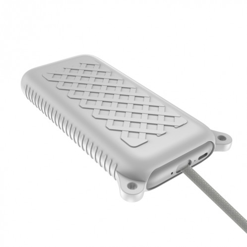 Pour étui de protection de batterie Apple Vision Pro, housse en silicone (blanc) SH301B872-07