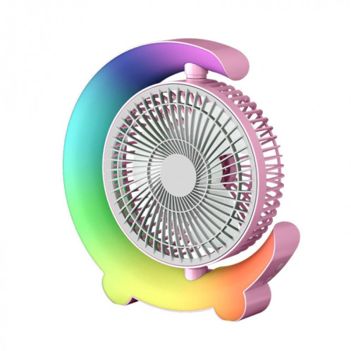 Ventilateur portable de bureau F11 Cool Marquee avec chargement USB (rose Sakura) SH601B483-08
