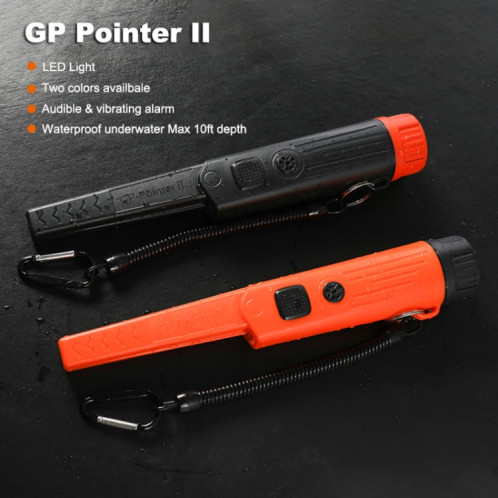 Mini détecteur de tige de positionnement en métal portable étanche (noir) SH501B1166-08