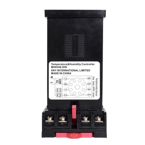 SINOTIMER MH0348-DIN Installation intelligente de rail de guidage de contrôleur d'humidité de température de haute précision SS6013709-05