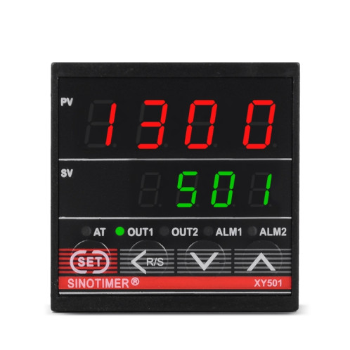 SINOTIMER XY501 – Instrument de contrôle de température PID Intelligent, coque courte, relais de chauffage et de réfrigération, sortie à semi-conducteurs SSR SS6038291-07