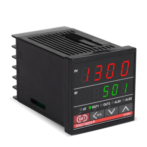 SINOTIMER XY501 – Instrument de contrôle de température PID Intelligent, coque courte, relais de chauffage et de réfrigération, sortie à semi-conducteurs SSR SS6038291-07