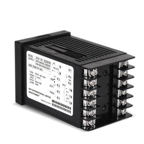 SINOTIMER XY501 – Instrument de contrôle de température PID Intelligent, coque courte, relais de chauffage et de réfrigération, sortie à semi-conducteurs SSR SS6038291-07
