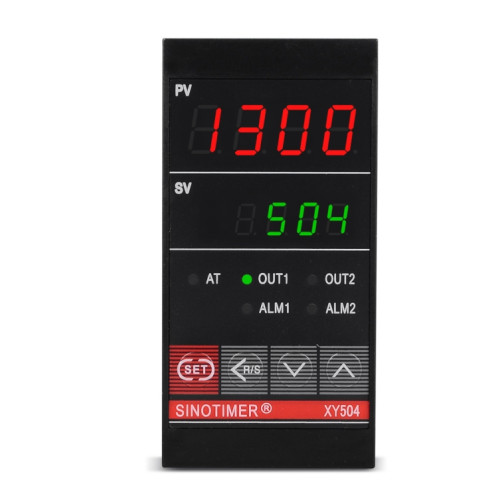 SINOTIMER XY504 Instrument de contrôle de température intelligent boîtier court PID chauffage réfrigération relais SSR sortie à semi-conducteurs SS60401202-07