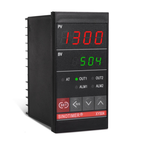 SINOTIMER XY504 Instrument de contrôle de température intelligent boîtier court PID chauffage réfrigération relais SSR sortie à semi-conducteurs SS60401202-07