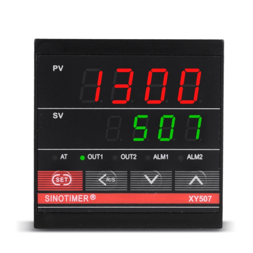 SINOTIMER XY507 Instrument de contrôle de température intelligent coque courte relais de chauffage PID sortie à semi-conducteurs SSR SS60431161-06