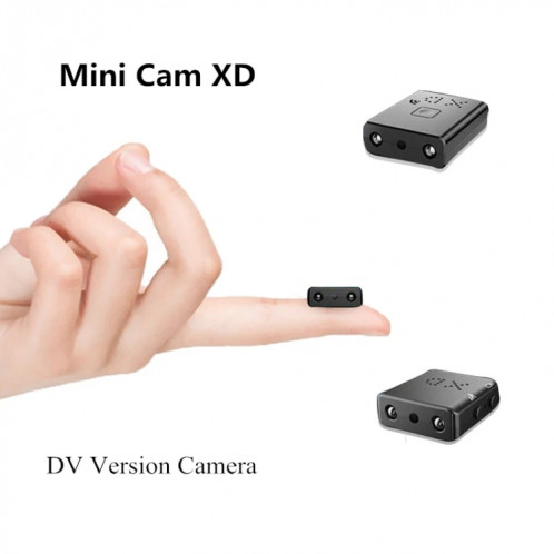 Caméra XD 1080p HD vidéo intelligente IR-CUT caméra de sport à Vision nocturne infrarouge (version directe sans batterie) SH101A1710-012