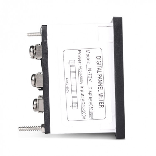 SINOTIMER N-72V indicateur de Signal de tension ca, plateau tournant carré, voltmètre à affichage numérique LED SS61191079-05