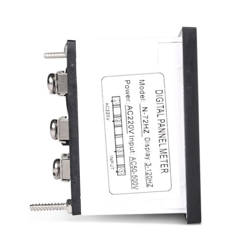 SINOTIMER N-72HZ indicateur de Signal de fréquence ca, plateau tournant carré, compteur de fréquence numérique LED SS61371816-05