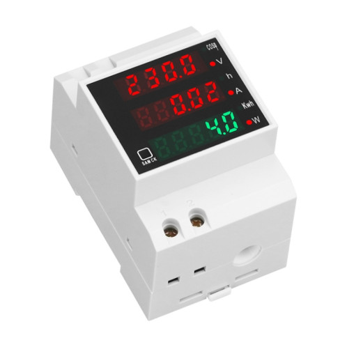 SINOTIMER SDM004 Din Rail tension ca courant temps puissance électricité compteur de détection multifonction SS6274934-05