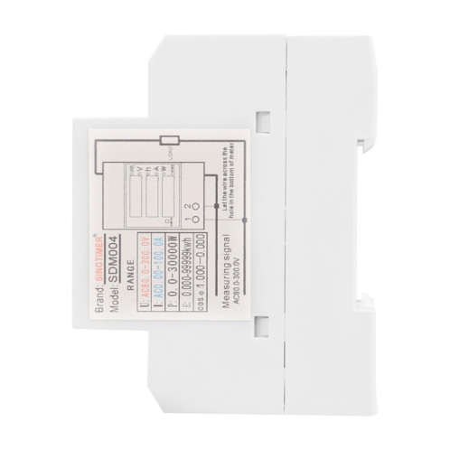 SINOTIMER SDM004 Din Rail tension ca courant temps puissance électricité compteur de détection multifonction SS6274934-05
