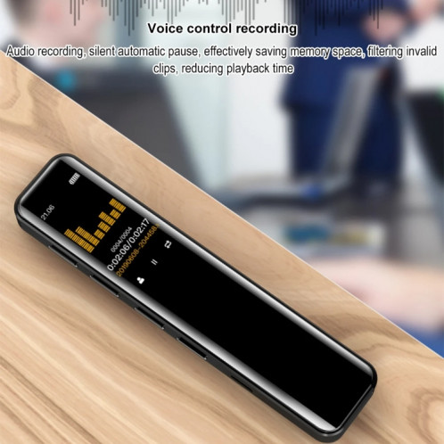 G1 Écran couleur IPS 0,96 pouces HD Mini enregistreur intelligent avec minuterie de réduction du bruit, capacité: 32 Go SH7603291-011