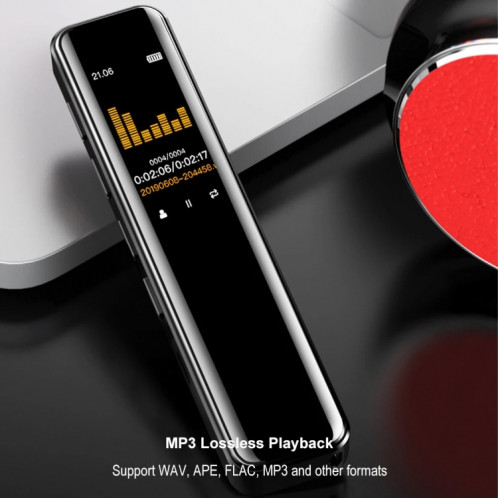 G1 Écran couleur IPS 0,96 pouces HD Mini enregistreur intelligent avec minuterie de réduction du bruit, capacité: 32 Go SH7603291-011