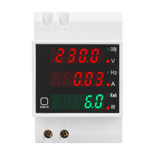 SINOTIMER SDM006 Din Rail tension ca courant fréquence puissance électricité compteur de détection multifonction SS62771561-05