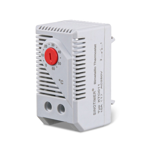SINOTIMER Petit régulateur de température mécanique Thermostat de panneau de commande, modèle : KTO011 SS10011660-07