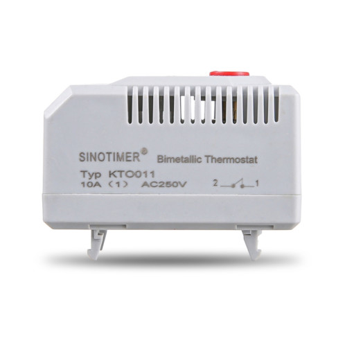 SINOTIMER Petit régulateur de température mécanique Thermostat de panneau de commande, modèle : KTO011 SS10011660-07