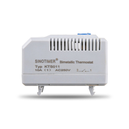 SINOTIMER Petit régulateur de température mécanique Thermostat de panneau de commande, modèle : KTS011 SS10021894-07