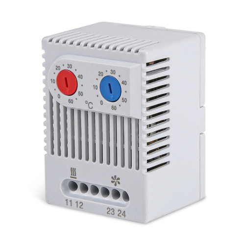 SINOTIMER Petit régulateur de température mécanique Thermostat de panneau de commande, modèle : ZR011 SS1003395-07