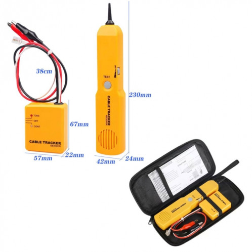 Détecteur de ligne téléphonique de câble réseau anti-interférence multifonctionnel SH6430975-07