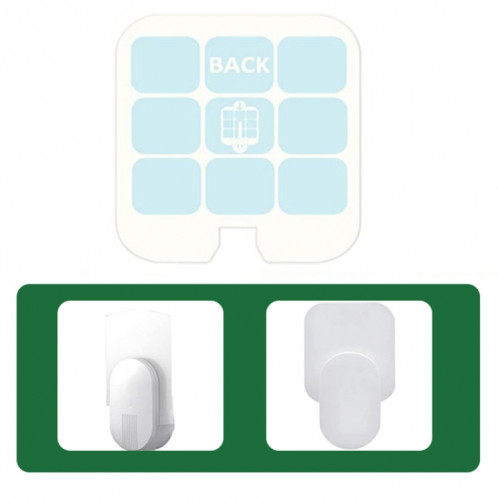 Carte de colle de remplacement, 20 pièces/paquet, pour piège à insectes d'intérieur enfichable, recharges de planches de colle SH34021024-07