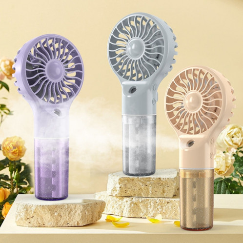 Ventilateur de brumisation portable rechargeable par USB, ventilateur électrique d'hydratation portable (gris) SH501B550-012