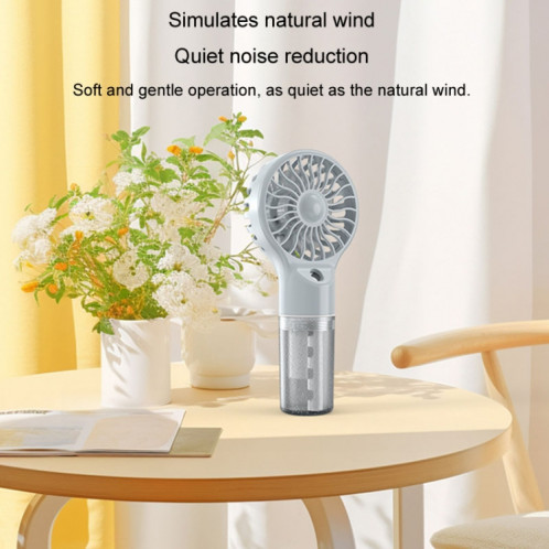 Ventilateur de brumisation portable rechargeable par USB, ventilateur électrique d'hydratation portable (gris) SH501B550-012