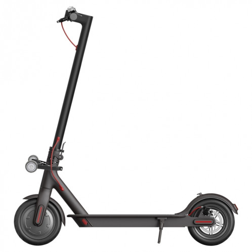 Support de roue auxiliaire de scooter électrique Support de roue pliant pour série Xiaomi M365 / 1S / Pro / Ninebot / F40 / F30 / F20 (noir) SH601A241-010