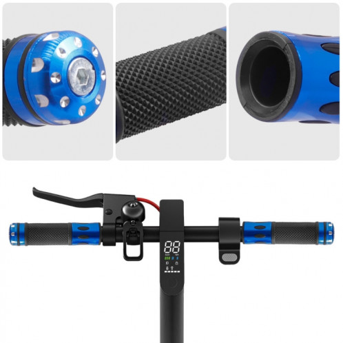 1 paire de poignées de scooter pour Xiaomi M365 / 1S / PRO / PRO 2 (bleu) SH001B653-06