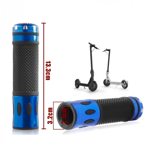 1 paire de poignées de scooter pour Xiaomi M365 / 1S / PRO / PRO 2 (rouge) SH001C973-06