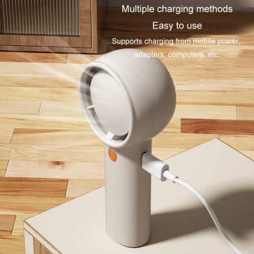 Mini ventilateur électrique portatif Turbo, petit ventilateur Portable rechargeable par USB (vert) SH101B1196-010