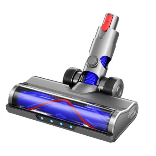 Tête de moteur à brosse à entraînement direct anti-enroulement avec lumière LED pour Dyson V10 Slim / V12 Slim SH9402729-05