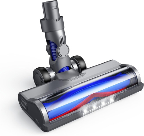 Tête de moteur à brosse à entraînement direct anti-enroulement avec lumière LED pour Dyson V10 Slim / V12 Slim SH9402729-05