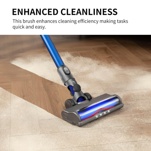 Tête de moteur à brosse à entraînement direct anti-enroulement avec lumière LED pour Dyson V6 SH94031220-05