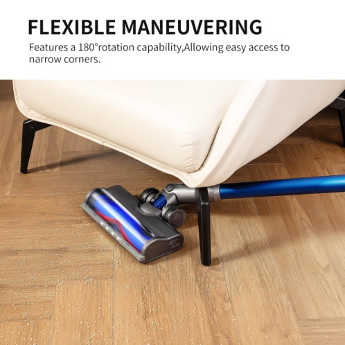 Tête de moteur à brosse à entraînement direct anti-enroulement avec lumière LED pour Dyson V6 SH94031220-05