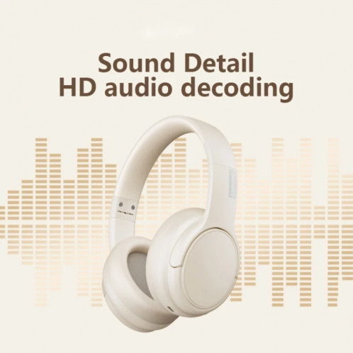 Tête sans fil Lenovo TH20 E-Sports portant un casque Bluetooth (noir) SL901B714-013