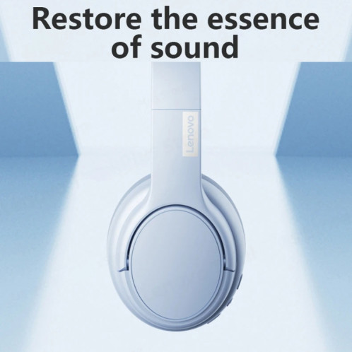 Tête sans fil Lenovo TH20 E-Sports portant un casque Bluetooth (noir) SL901B714-013