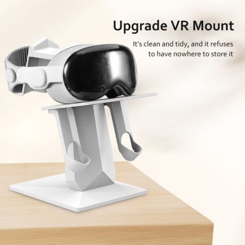 Présentoir de stockage pour casque VR pour Apple Vision Pro / Meta Quest 3/2 / Pro (blanc) SH901A898-07
