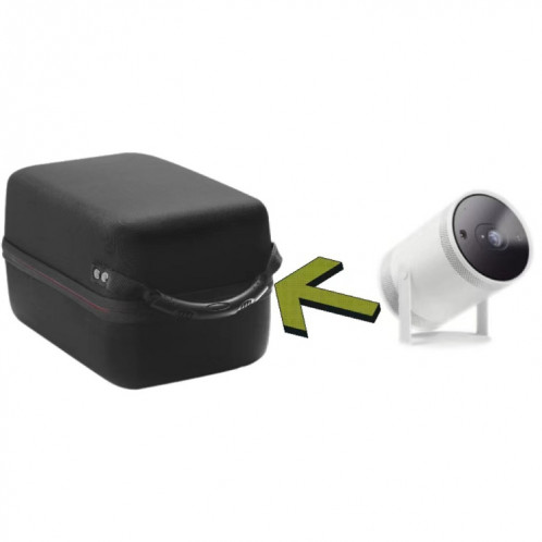 Pour Samsung le sac de rangement pour instrument de projection intelligent FreeStyle coque anti-poussière portable (noir) SH101A346-04