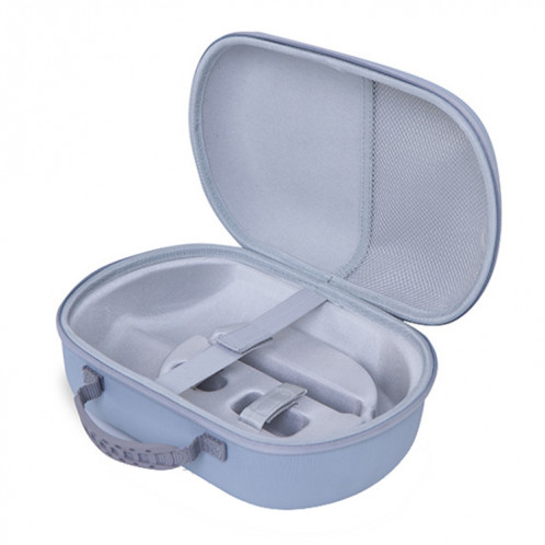 Pour Apple Vision Pro VR Sac de rangement à coque rigide EVA anti-chute et absorbant les chocs (violet) SH201A105-06