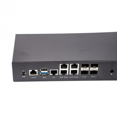 Qotom Q20332G9 1U Rack Mini PC ATOM C3758 8 cœurs 4x 10G SFP+/ 5x 2.5G LAN 16G RAM 128G SSD SQ48011241-06