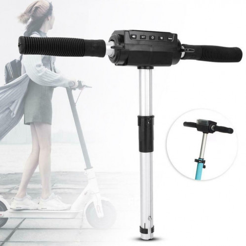 Pour KUGOO S1/S2/S3 8 pouces accessoire de Scooter pliant coup de pied Scooter guidon poignée ensemble de poignées (noir) SH901A487-08