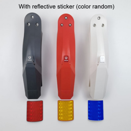 Garde-boue multifonctionnel de scooter électrique ZHIKAN avec feu arrière pour Xiaomi M365 / PRO / PRO2 (noir) SZ401A1402-08
