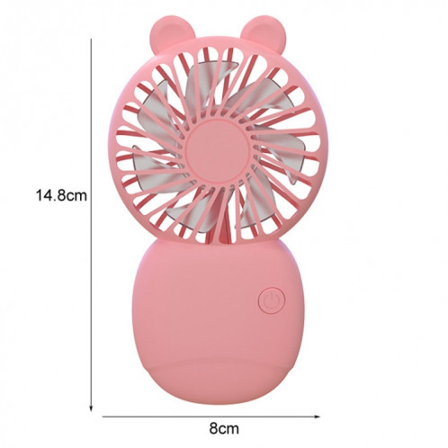 Ventilateur portatif de poche de dessin animé d'été, Mini ventilateur silencieux Rechargeable (blanc) SH001C894-010