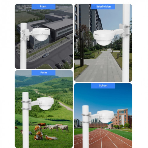 COMFAST WA933 Wi-Fi6 3000Mbps Point d'accès extérieur double bande étanche routeur sans fil prise en charge VLAN (prise ue) SC901A1239-014