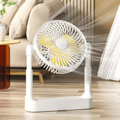 Ventilateur de bureau à domicile USB rétractable portable grand ventilateur de plafond extérieur à énergie éolienne, modèle: modèle de charge SH23021850-012