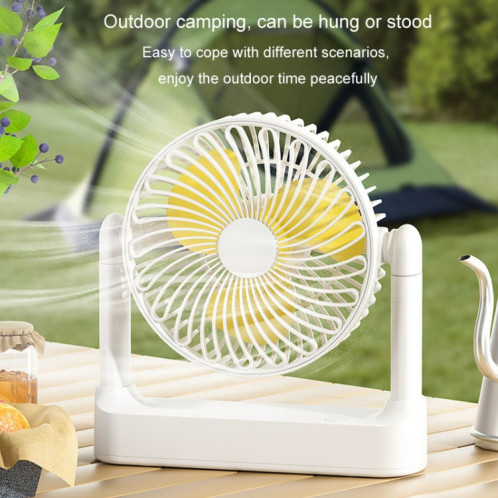 Ventilateur de bureau à domicile USB rétractable portable grand ventilateur de plafond extérieur à énergie éolienne, modèle: modèle de charge SH23021850-012