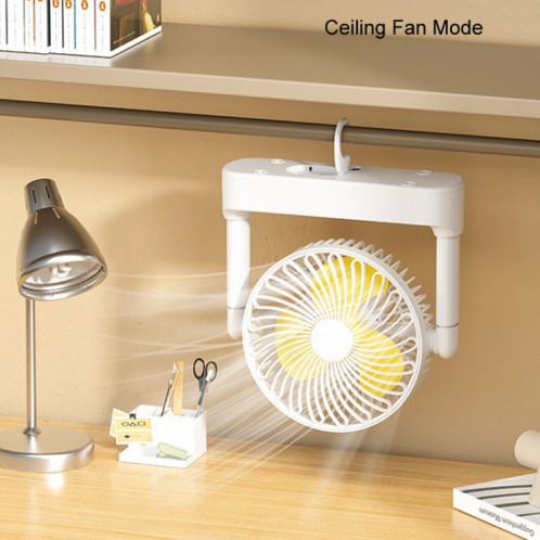 Ventilateur de bureau à domicile USB rétractable portable grand ventilateur de plafond extérieur à énergie éolienne, modèle: modèle de charge SH23021850-012